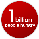 1 billion people hungry